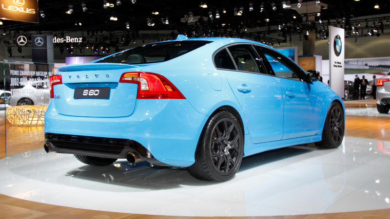 Illustration for article titled Volvo S60 Polestar Concept: The First 508 Horsepower Swedish Sexy Liveshots